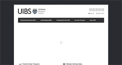 Desktop Screenshot of antwerp.uibs.org