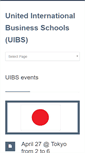 Mobile Screenshot of events.uibs.org