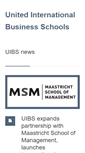 Mobile Screenshot of news.uibs.org